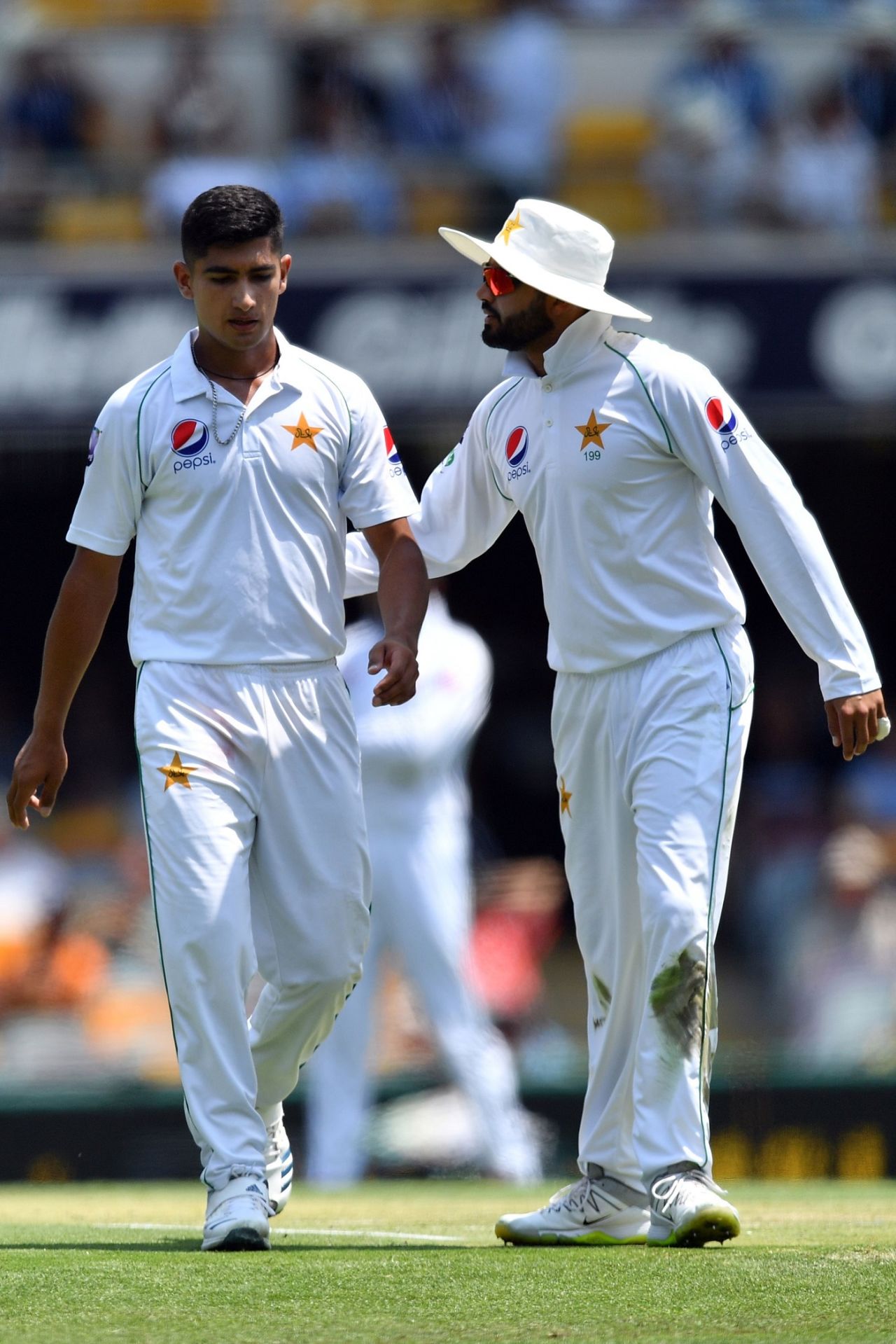 Naseem Shah was the star bowler for Azhar Ali's side