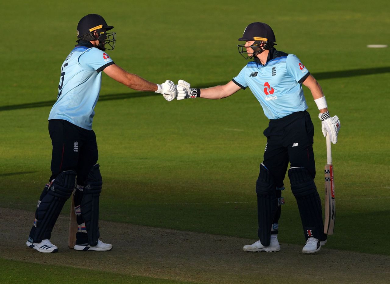 David Willey and Sam Billings steadied England's run-chase, England v Ireland, 2nd ODI, Southampton, August 1, 2020