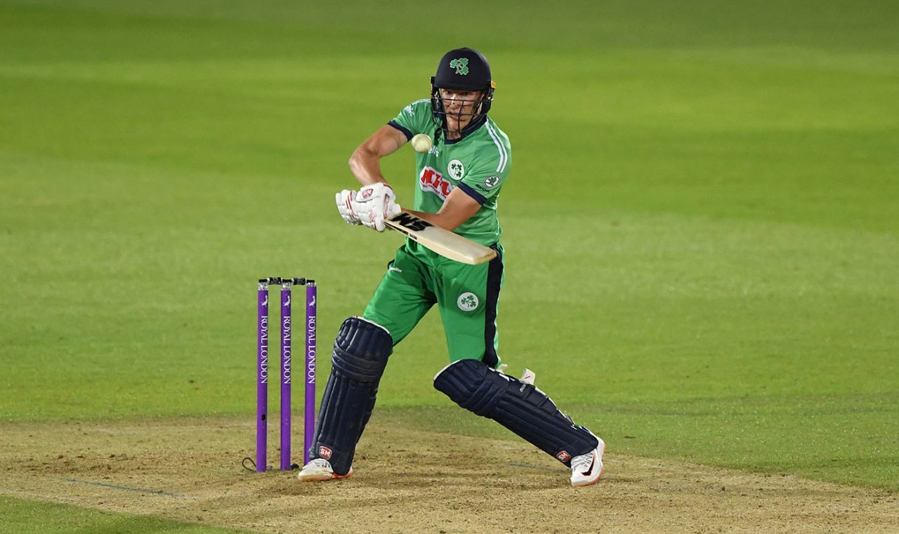Harry Tector reverse-pulls a bouncer, England v Ireland, 3rd ODI, Ageas Bowl, August 4, 2020