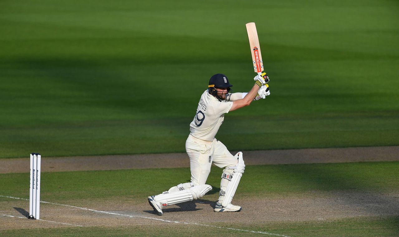 Chris Woakes' 84 not out sealed England's win, England v Pakistan, 1st Test, Old Trafford, 4th day, August 8, 2020