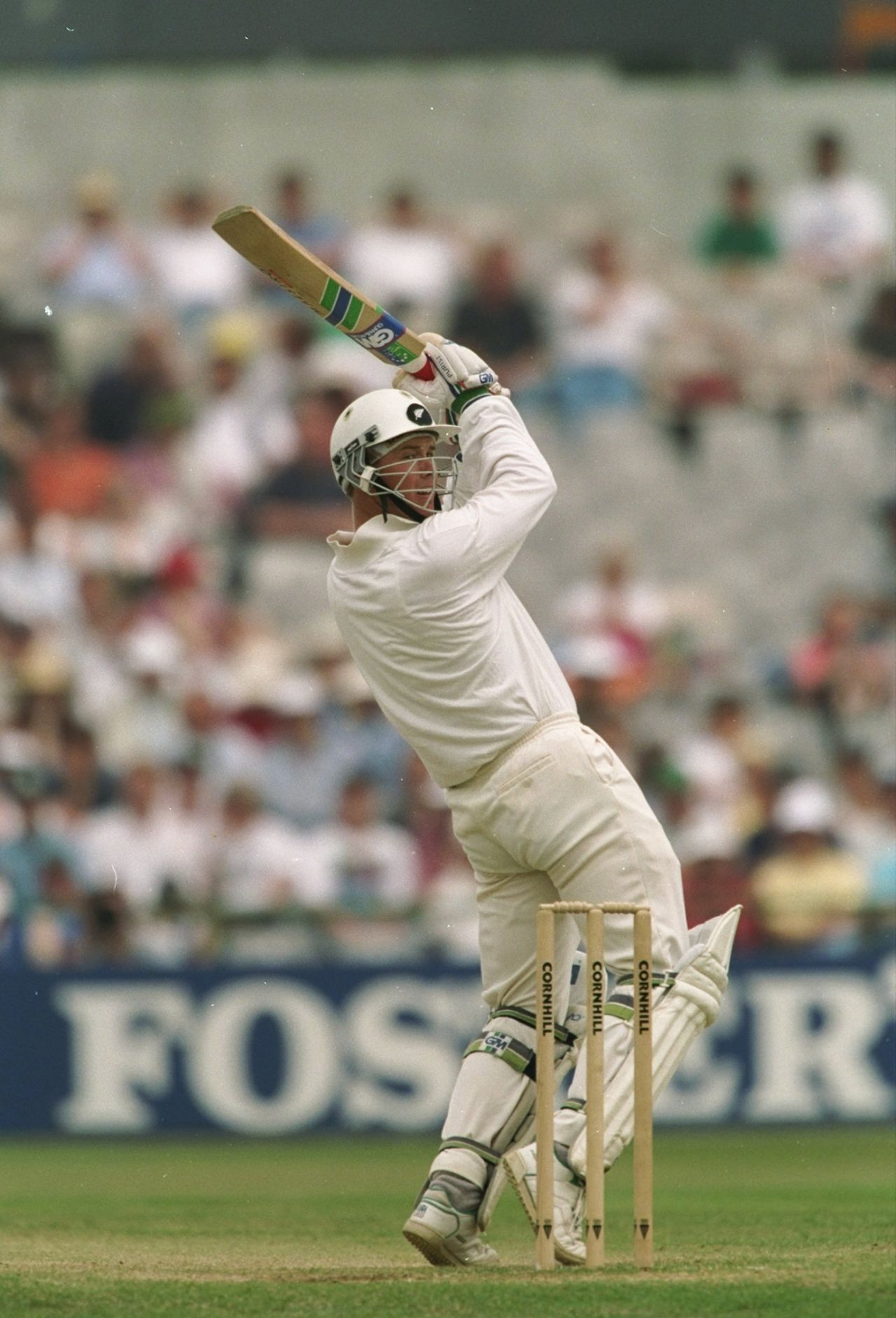 New Zealand's Christchurch hero of '94, Shane Thomson, seen here batting against Surrey the same year