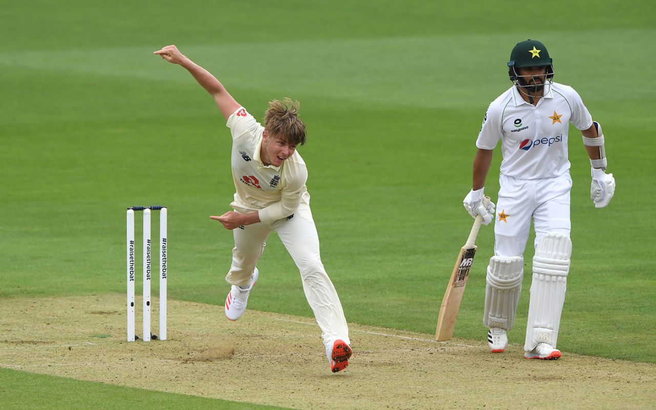 Sam Curran was brought in with Jofra Archer rested, England v Pakistan, Ageas Bowl, 2nd Test, 1st day, August 13, 2020