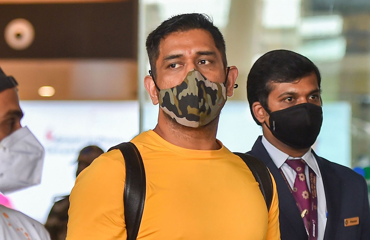 MS Dhoni arrives in Chennai for Chennai Super Kings' preparatory camp ahead of IPL 2020, August 14, 2020
