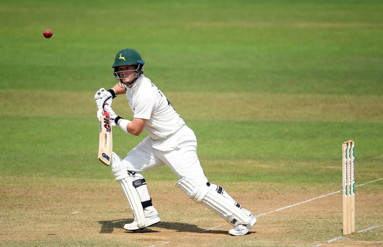 Ben Duckett presses out, Somerset v Nottinghamshire, County Championship, Taunton, 2nd day, July 8, 2019