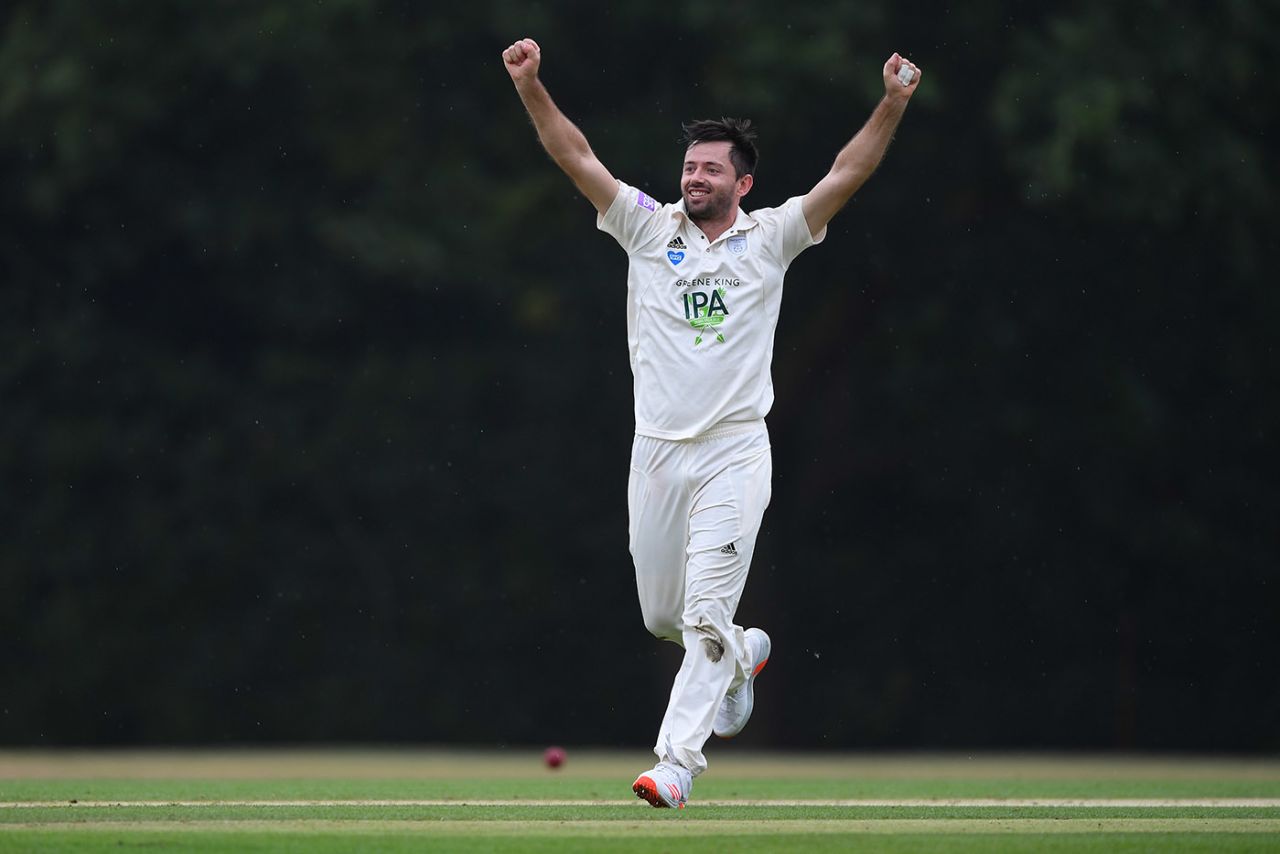 Ian Holland claimed six first-innings wickets, Hampshire v Surrey, Bob Willis Trophy, Arundel, August 16, 2020