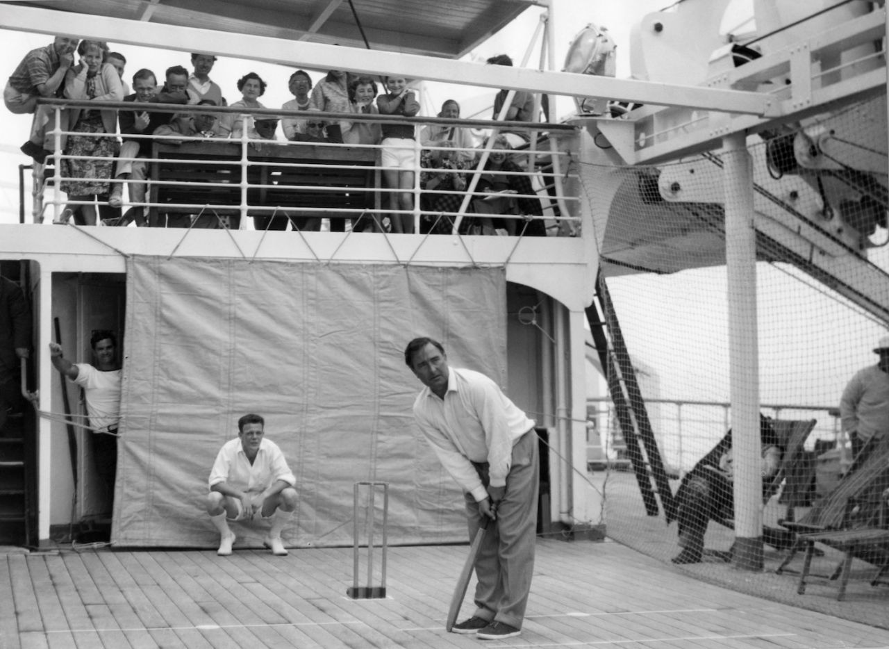Cricket on Royal Mail Lines Andes, June 1, 1961