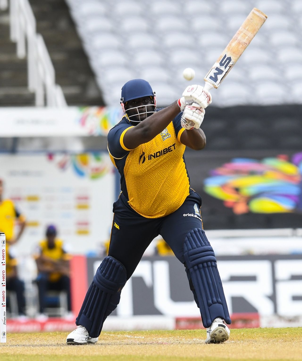 Rahkeem Cornwall scored quickly at the top for the Zouks, Barbados Tridents v St Lucia Zouks, CPL 2020, August 20, 2020