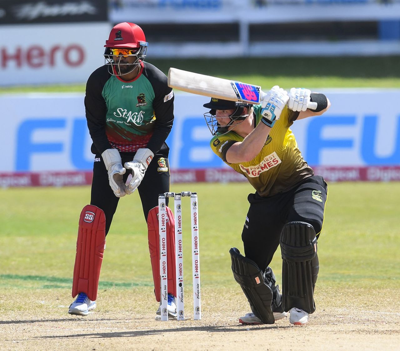 Glenn Phillips made a half-century, Jamaica Tallawahs v St Kitts and Nevis Patriots, Port of Spain, CPL 2020, August 29, 2020