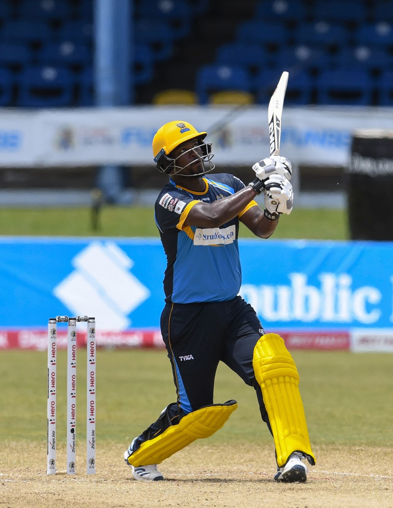 Johnson Charles hoicks one for four en route to 39, Barbados Tridents v St Lucia Zouks, CPL 2020, Port Of Spain, August 30, 2020
