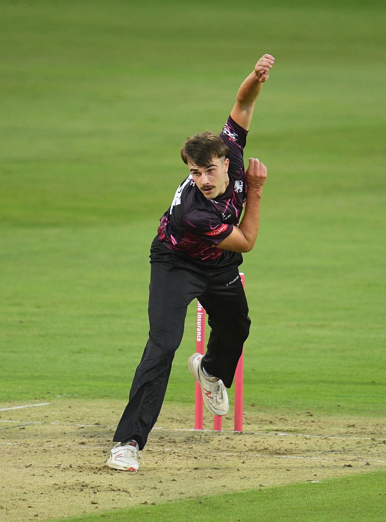 Ben Green claimed a four-wicket haul, Somerset v Glamorgan, Vitality T20 Blast, Taunton, September 1, 2020