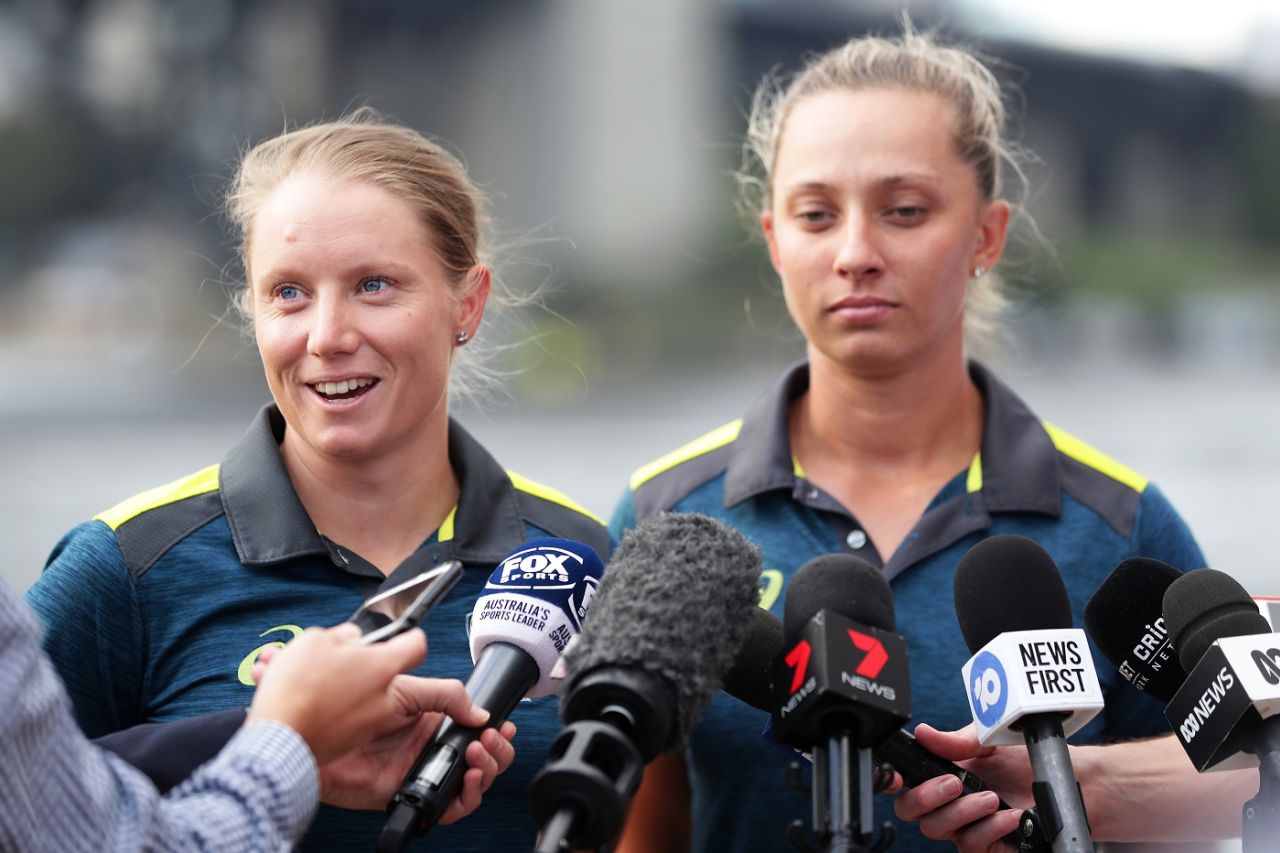 Ash Gardner has been living with Alyssa Healy for the past few weeks