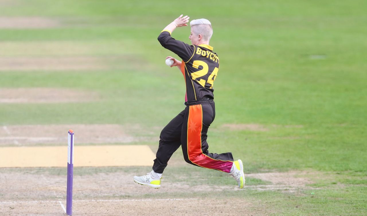 Clare Boycott was the pick of the bowlers, Thunder v Central Sparks, New Road, Vitality Blast, September 5, 2020