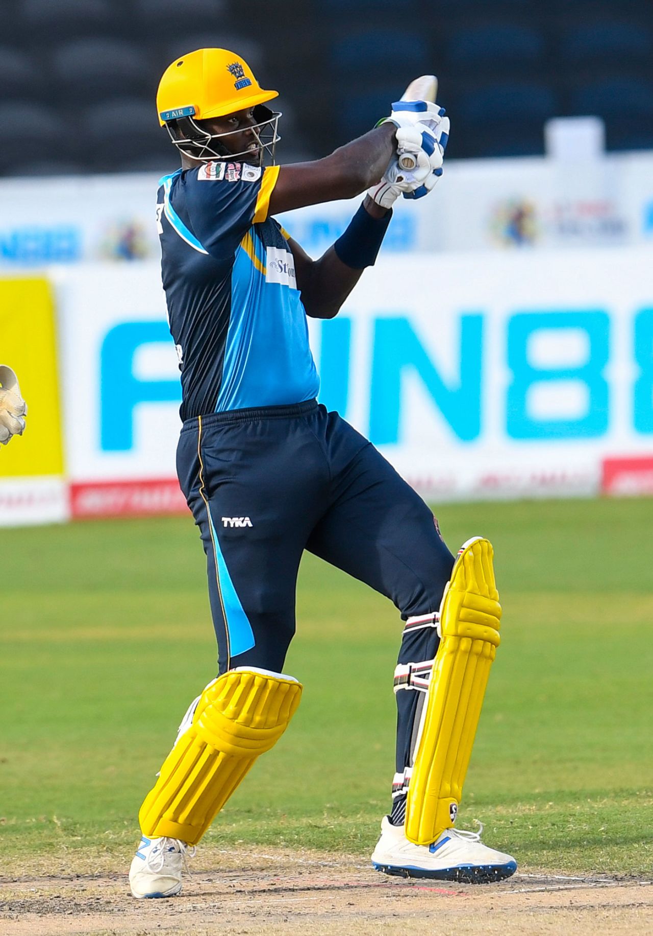 Jason Holder's rapid half-century led the Tridents' run chase, Jamaica Tallawahs v Barbados Tridents, CPL 2020, Trinidad, September 5, 2020