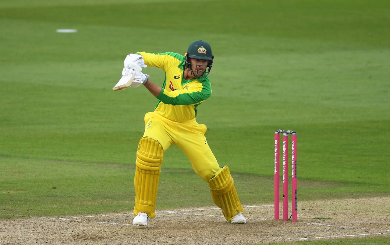 Ashton Agar made 23 off 20 in the second T20I, England v Australia, 2nd T20I, Southampton, September 6, 2020