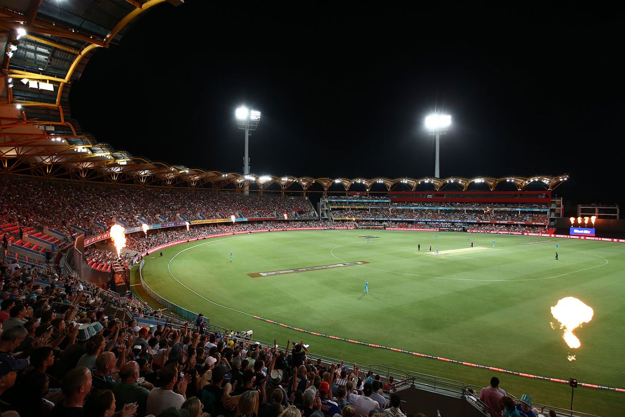The Metricon Stadium is one of the venues the BBL has expanded into, Brisbane Heat v Perth Scorchers, Big Bash, January 1, 2020