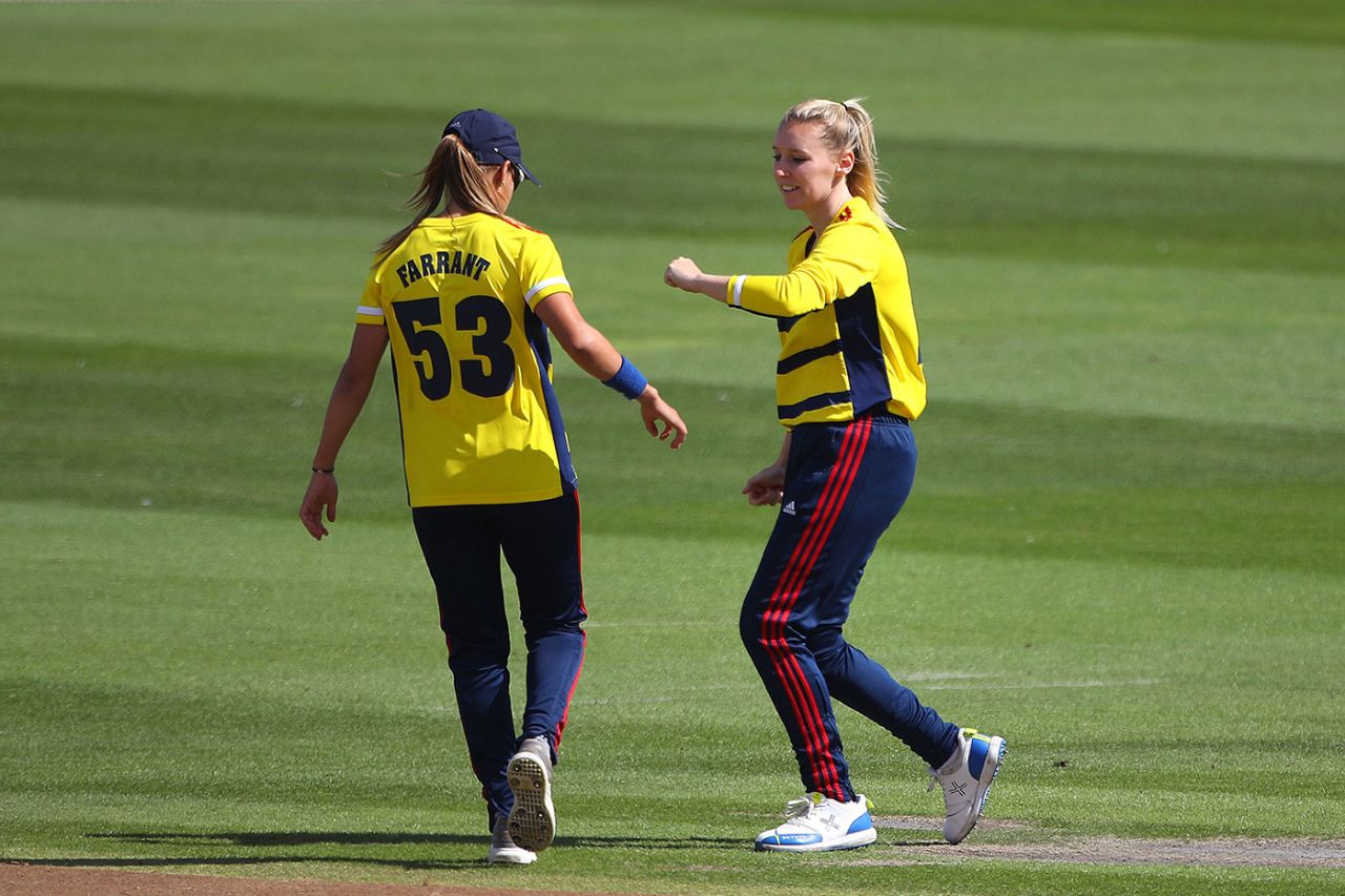 Tash Farrant claims another wicket, RHF Trophy, September 5, 2020