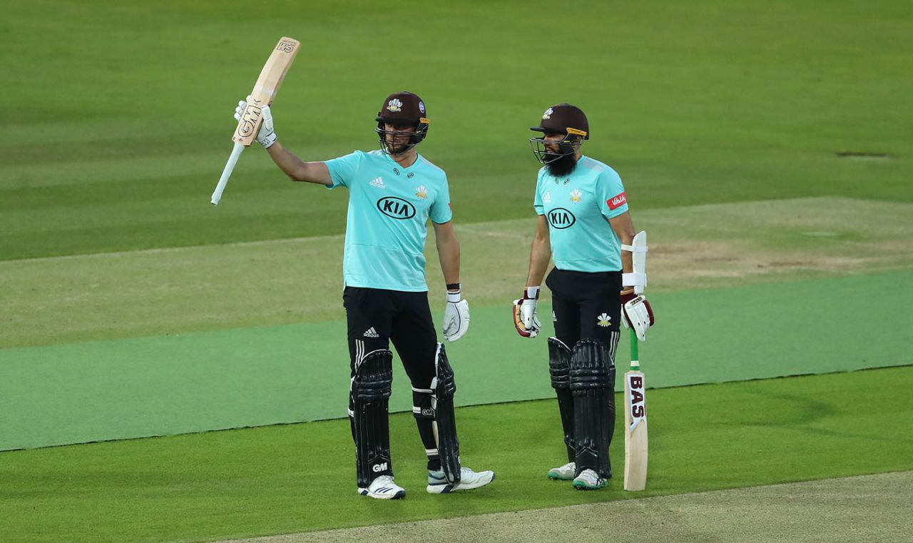 Will Jacks and Hashim Amla both made fifties, Middlesex v Surrey, Vitality Blast, Lord's, September 14, 2020