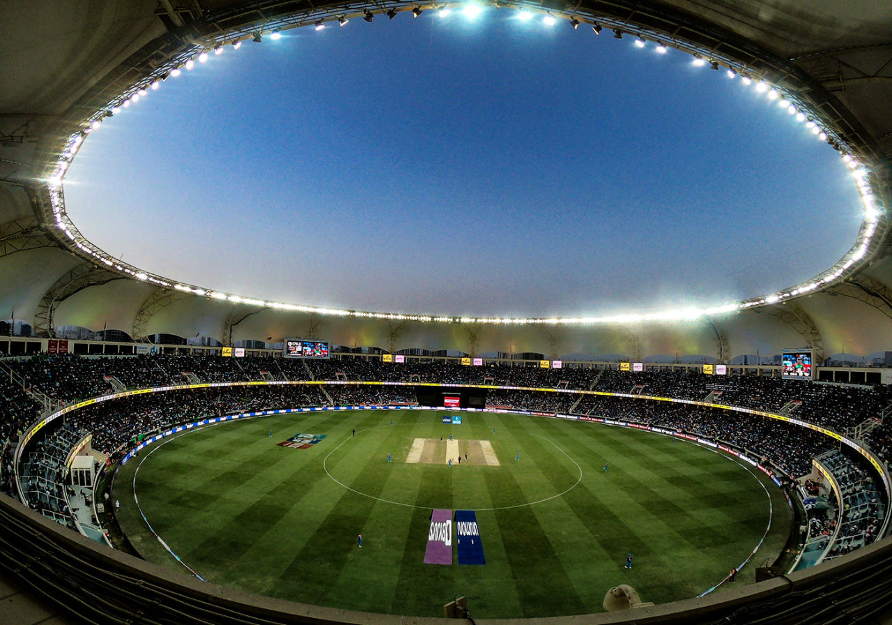 A general view of the Dubai stadium, Bangladesh v India, Asia Cup final, Dubai, September 28, 2018