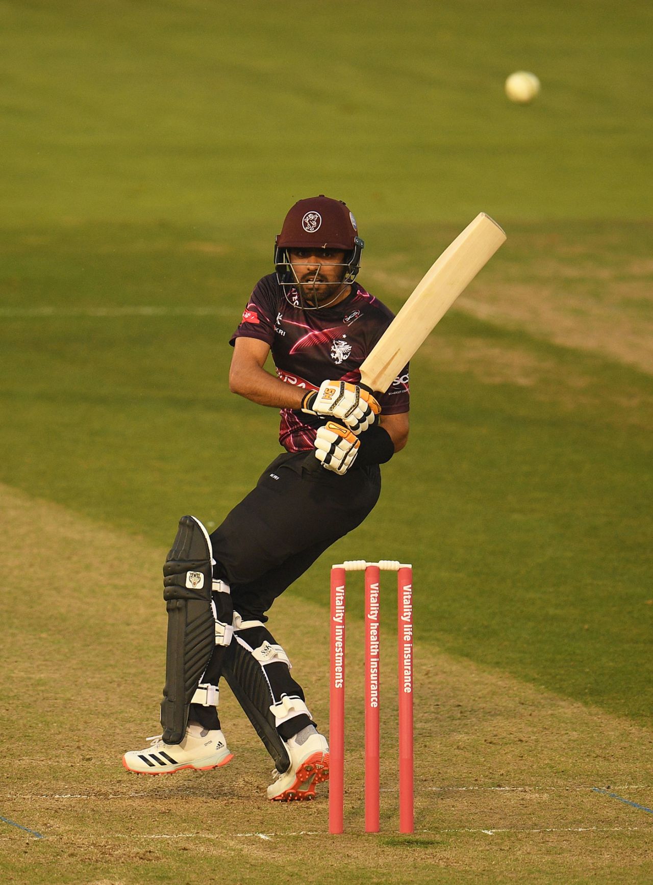 Babar Azam pulls behind square, Glamorgan v Somerset, Vitality Blast, September 16, 2020