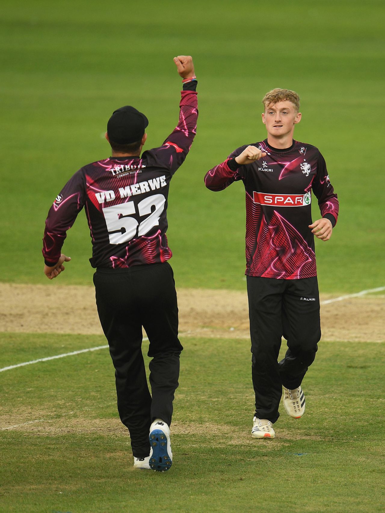 Lewis Goldsworthy claims another wicket for Somerset, Somerset v Northamptonshire, Vitality Blast, September 18, 2020