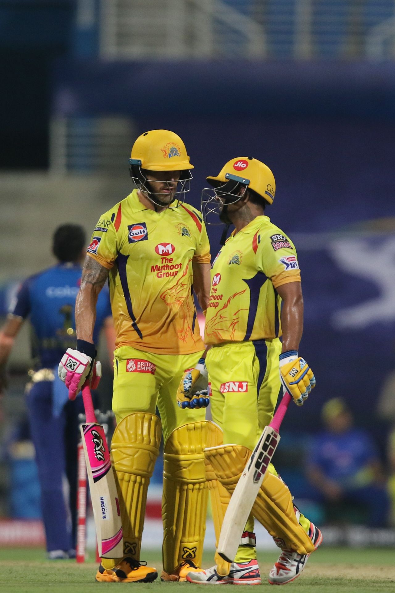 Faf du Plessis and Ambati Rayudu played lead roles in Chennai Super Kings' opening-day win