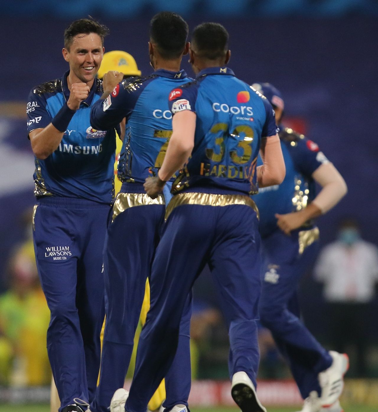 Trent Boult sent back Shane Watson early in the Chennai Super Kings chase