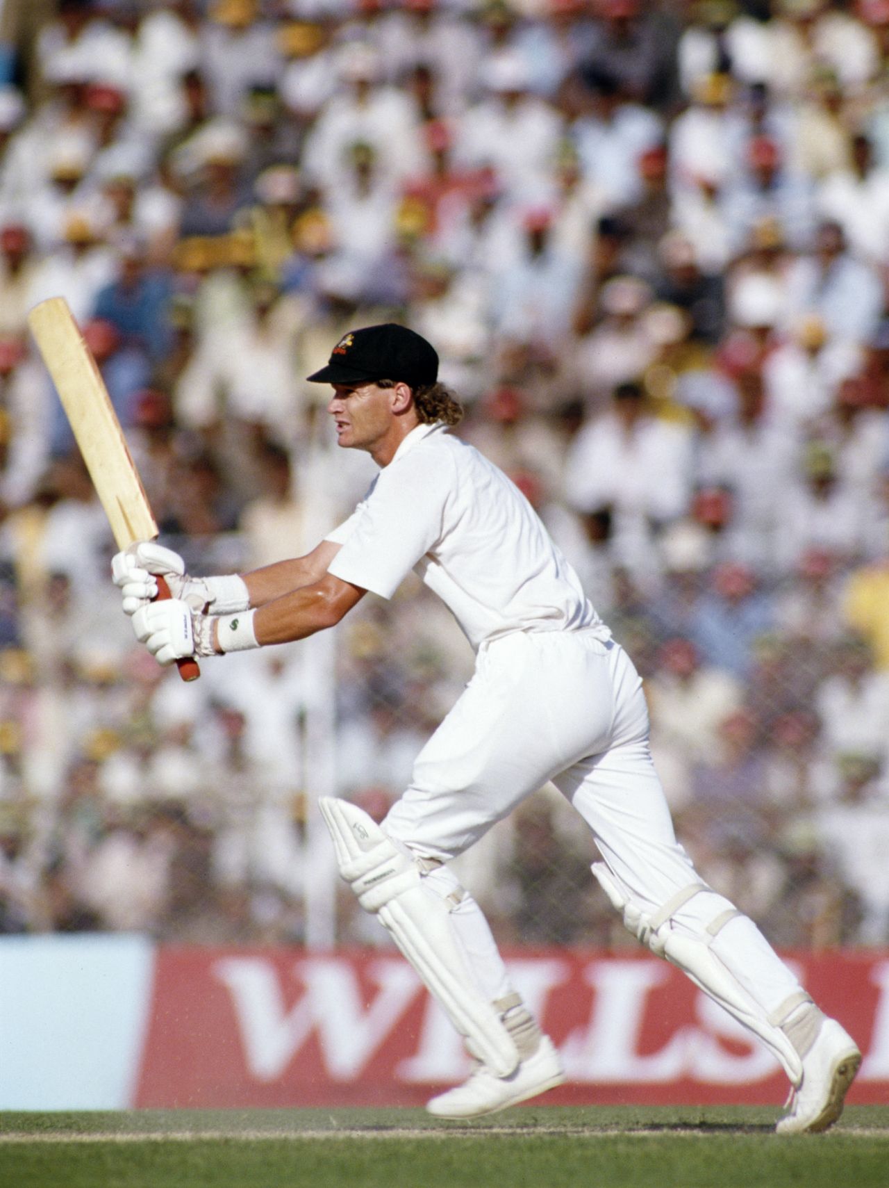 Dean Jones picks up runs, India v Australia, 1987 World Cup, Feroz Shah Kotla, Delhi, India, October 22, 1987 
