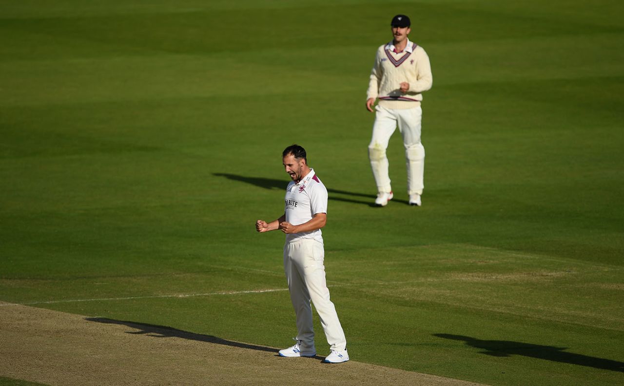 Lewis Gregory took two wickets in two balls, Somerset vs Essex, Bob Willis Trophy final, 3rd day, Lord's, September 25, 2020
