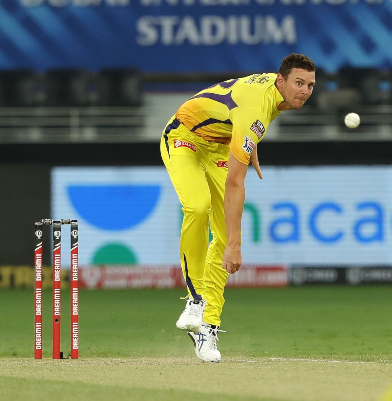 Josh Hazlewood had a good IPL debut with CSK, Chennai Super Kings vs Delhi Capitals, IPL 2020, Dubai, September 25, 2020