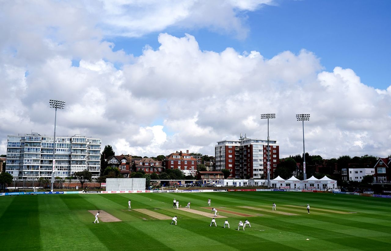 A general view, Sussex v Essex, Bob Willis Trophy, Hove, August 18, 2020