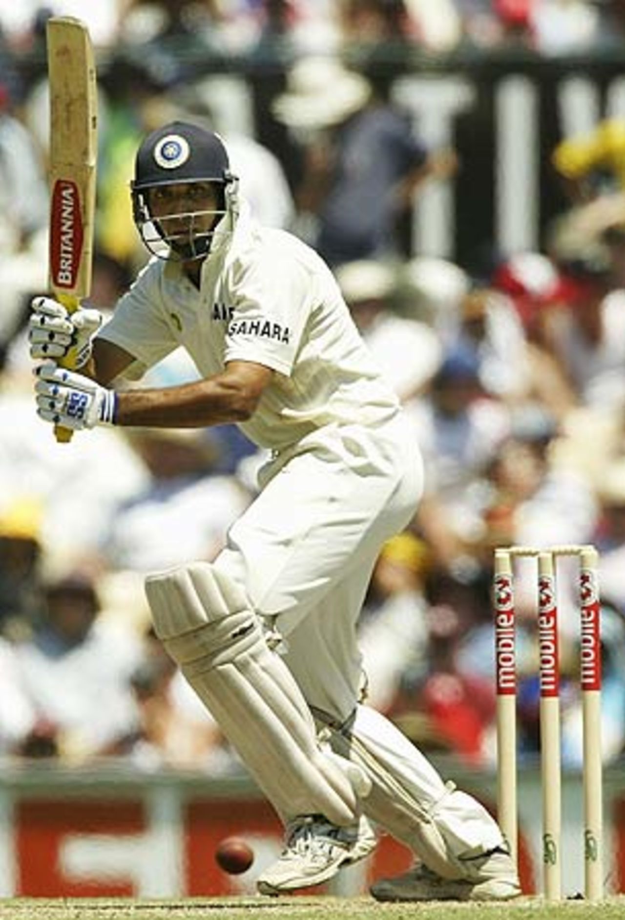 VVS Laxman plays the flick, 4th Test, Sydney, 2nd day, January 3, 2004