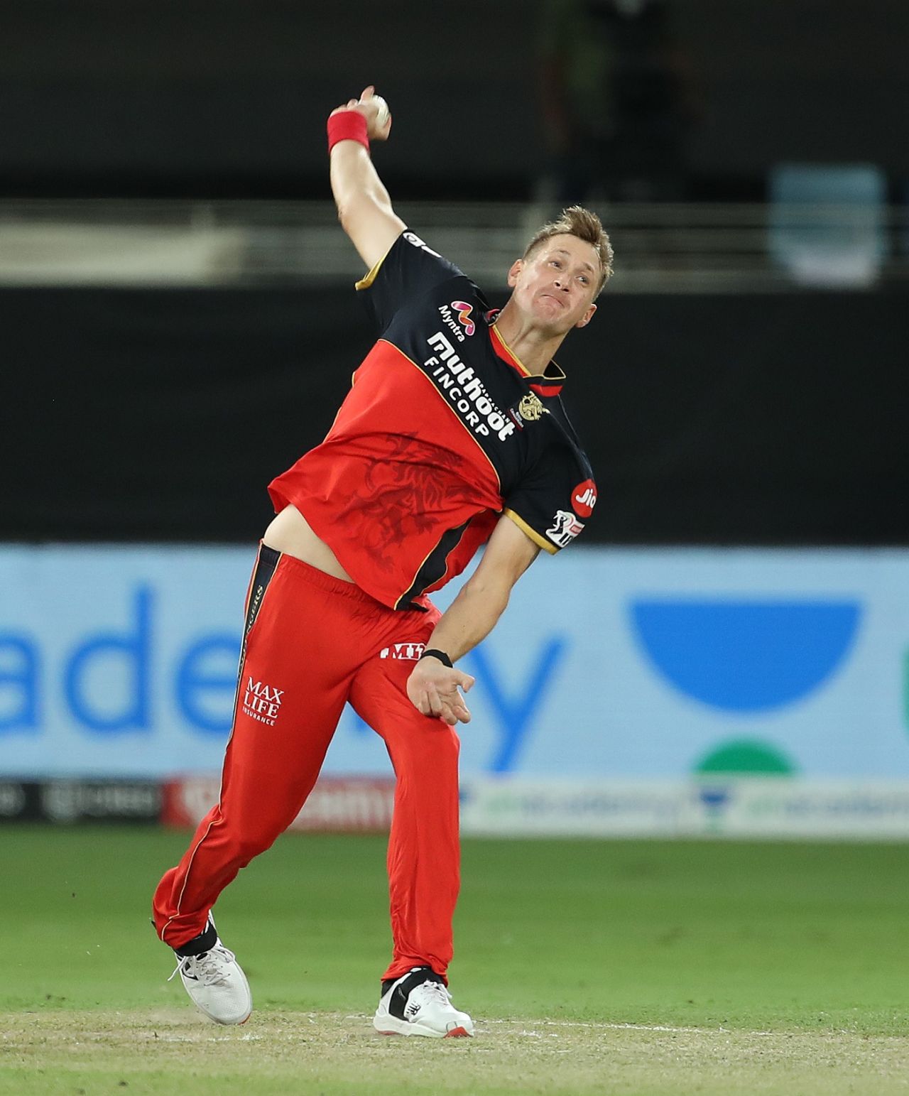 Chris Morris opened the bowling in his first game of the season, Royal Challengers Bangalore vs Chennai Super Kings, IPL 2020, Dubai, October 10, 2020
