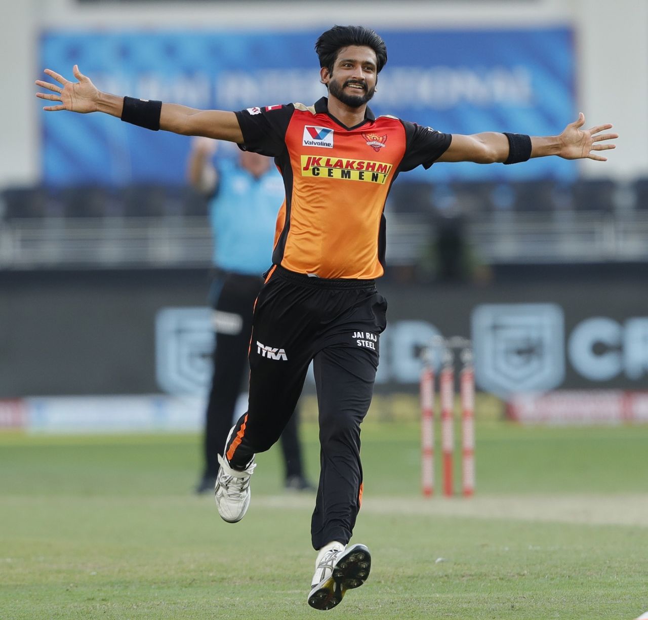 Khaleel Ahmed dismissed Ben Stokes and Jos Buttler by the fifth over, Sunrisers Hyderabad vs Rajasthan Royals, IPL 2020, Dubai, October 11, 2020