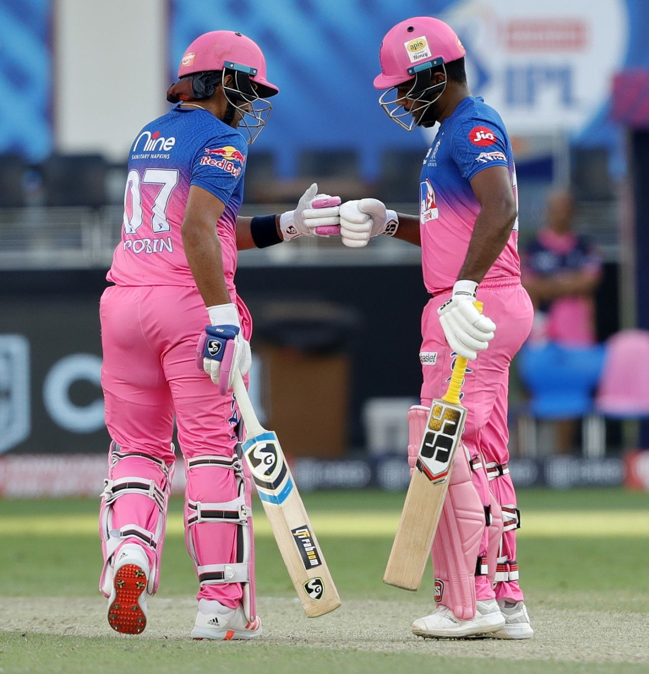 Robin Uthappa and Sanju Samson picked up the pieces after the early losses, Sunrisers Hyderabad vs Rajasthan Royals, IPL 2020, Dubai, October 11, 2020