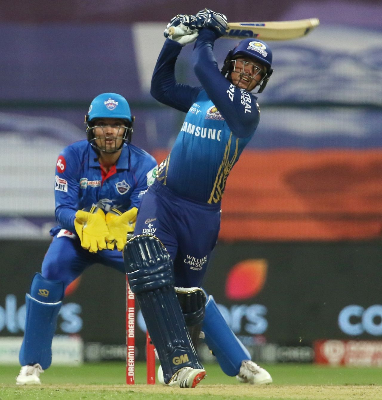Quinton de Kock goes big, Mumbai Indians vs Delhi Capitals, IPL 2020, Abu Dhabi, October 11, 2020