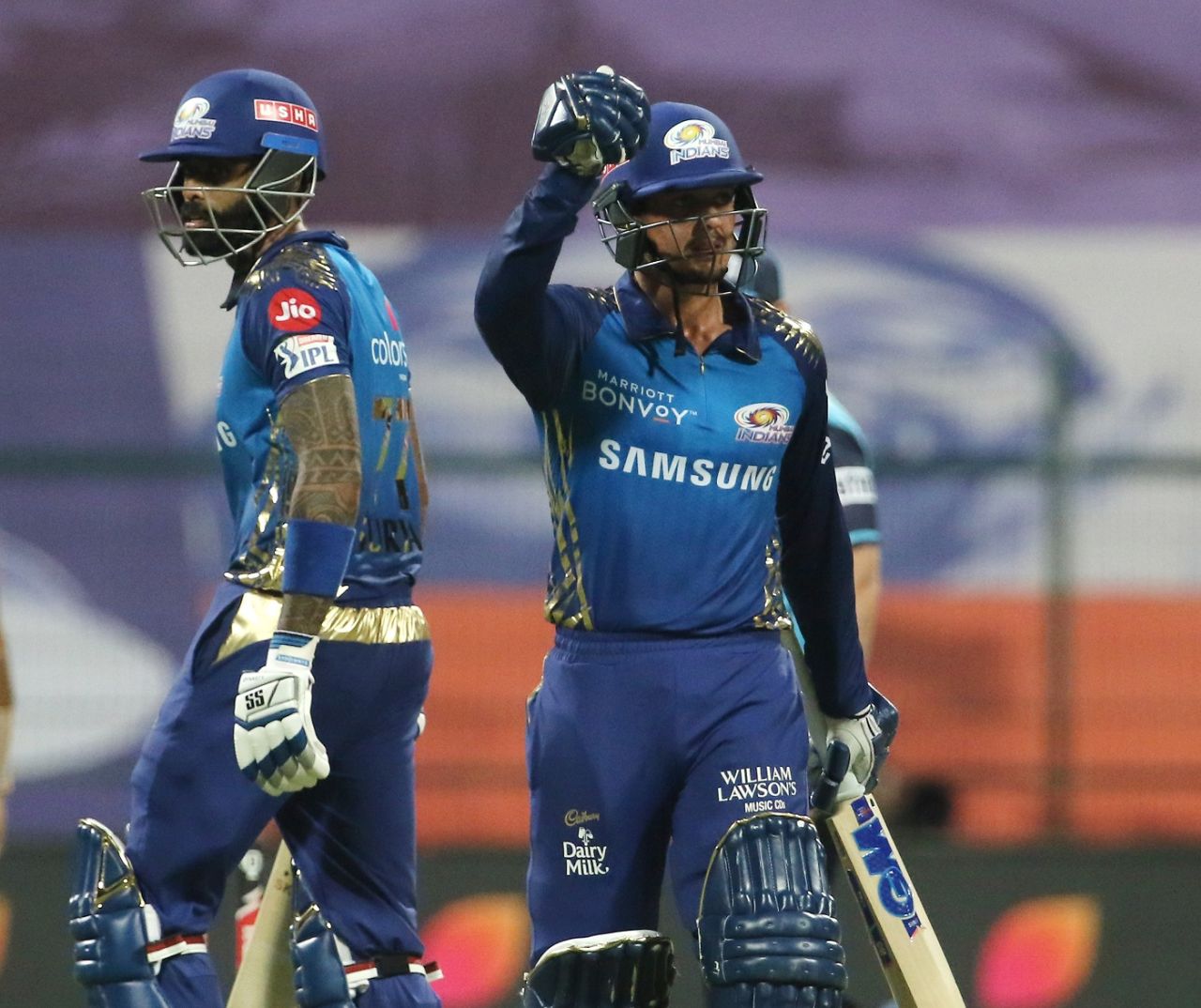Quinton de Kock stroked his way to a half-century, Mumbai Indians vs Delhi Capitals, IPL 2020, Abu Dhabi, October 11, 2020