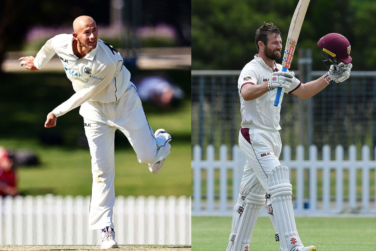 All-round double: Ashton Agar and Michael Neser both scored centuries and took five-wicket hauls, Sheffield Shield, October 12, 2020