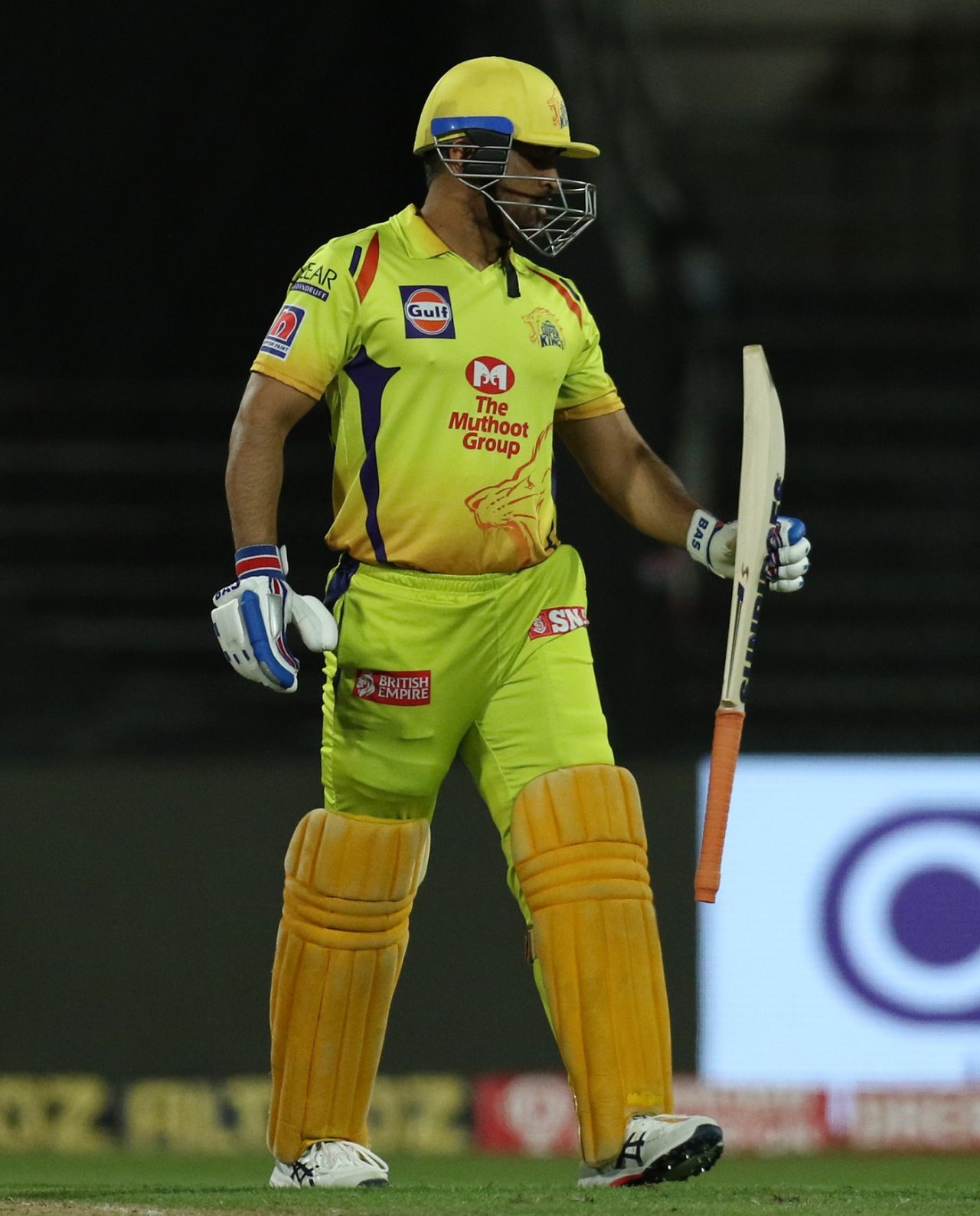 MS Dhoni had another poor day with the bat, Delhi Capitals vs Chennai Super Kings, IPL 2020, Sharjah, October 17, 2020