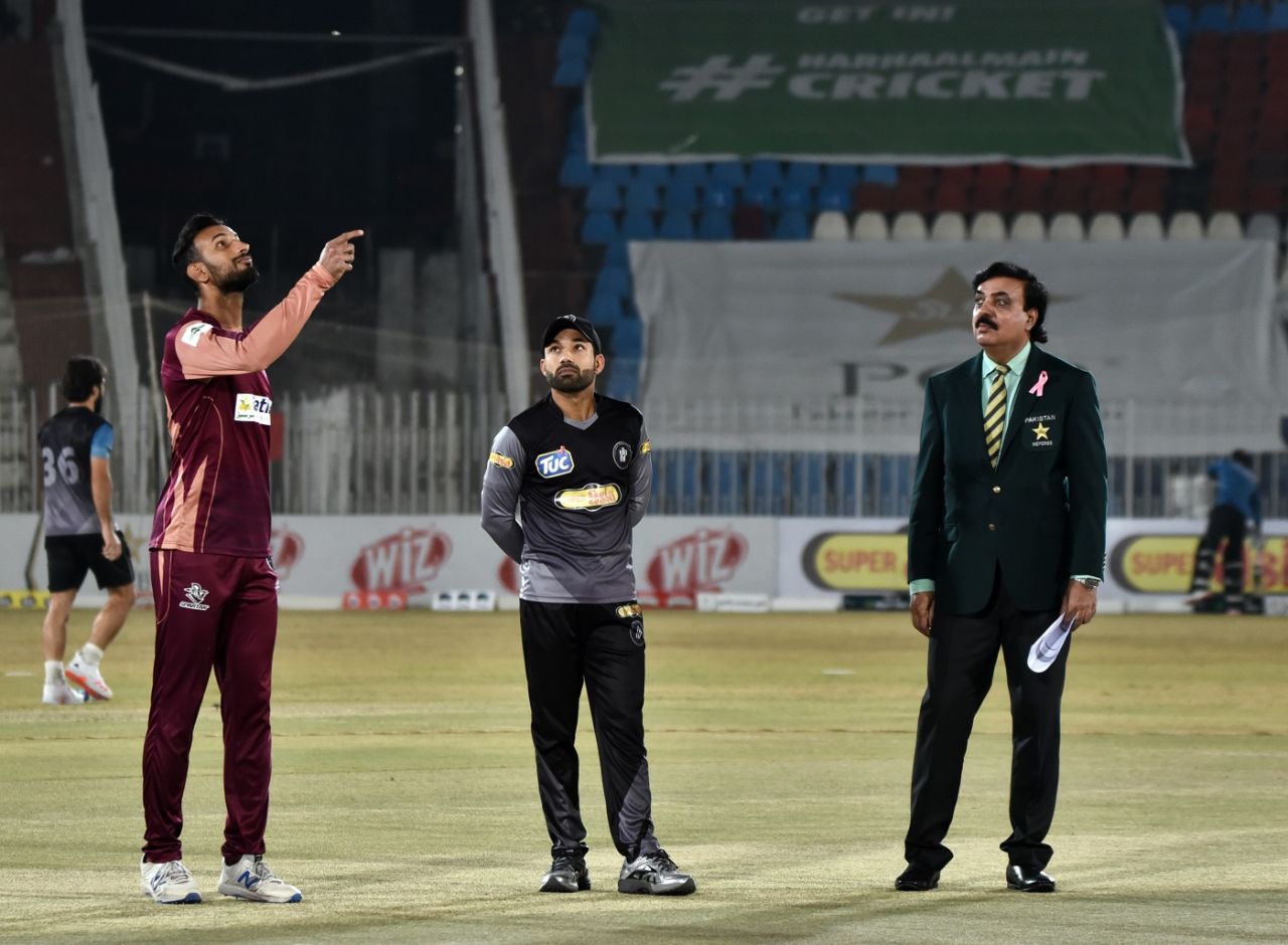 Southern Punjab captain Shan Masood won the toss and elected to field first, Southern Punjab vs Khyber Pakhtunkhwa, National T20 Cup, Rawalpindi, October 18, 2020
