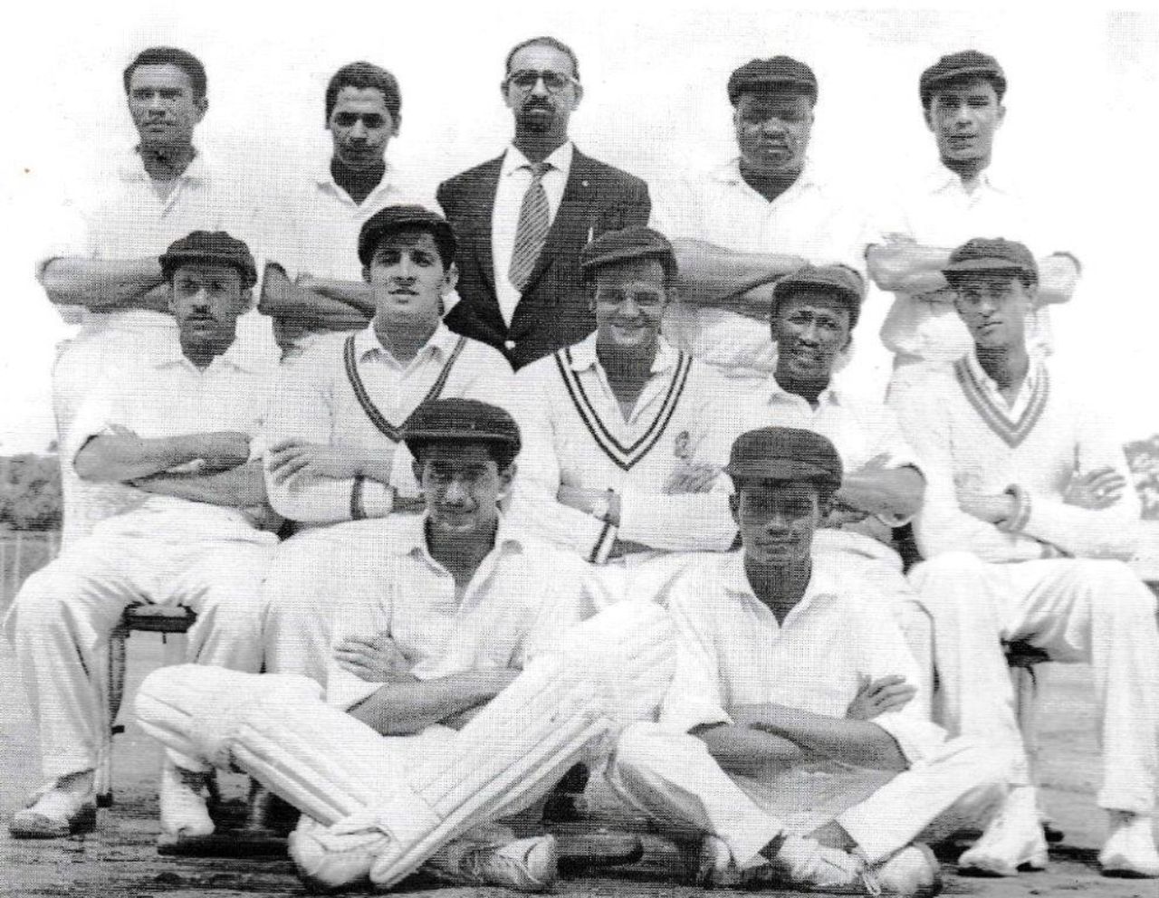 The Haque XI that took on John Waite's team, 1961