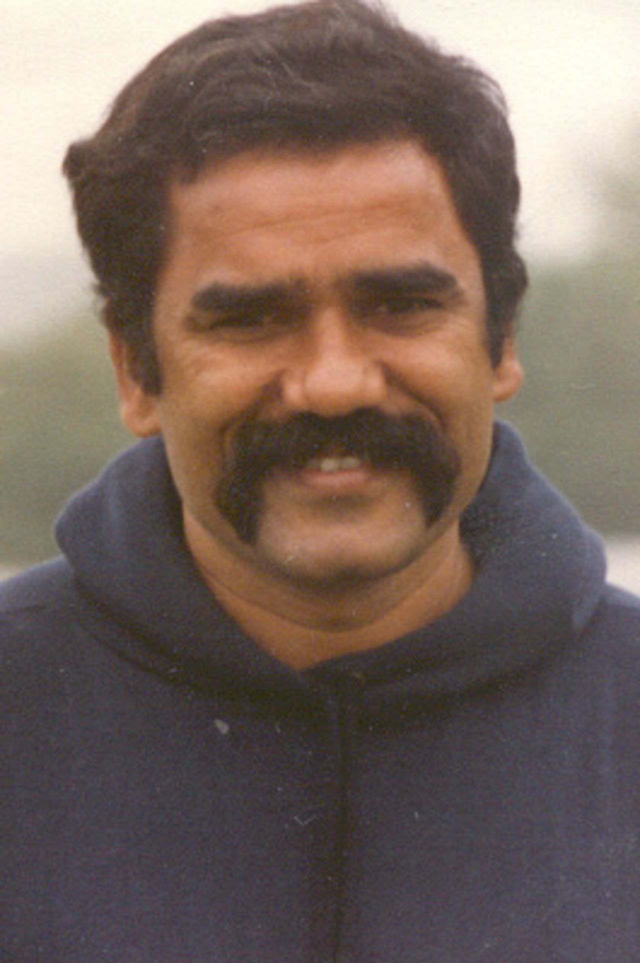 Portrait of Masood Syed - United States of America player in the 1979 and 1982 ICC Trophy tournaments