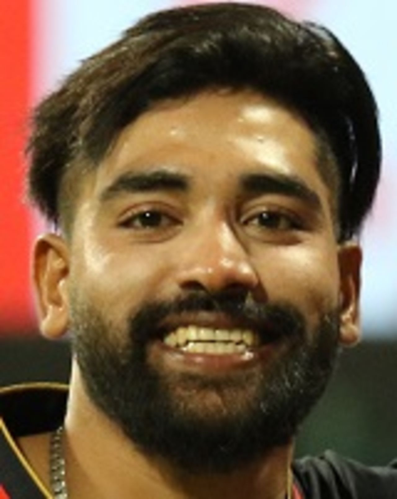 Mohammed Siraj portrait, October 2020