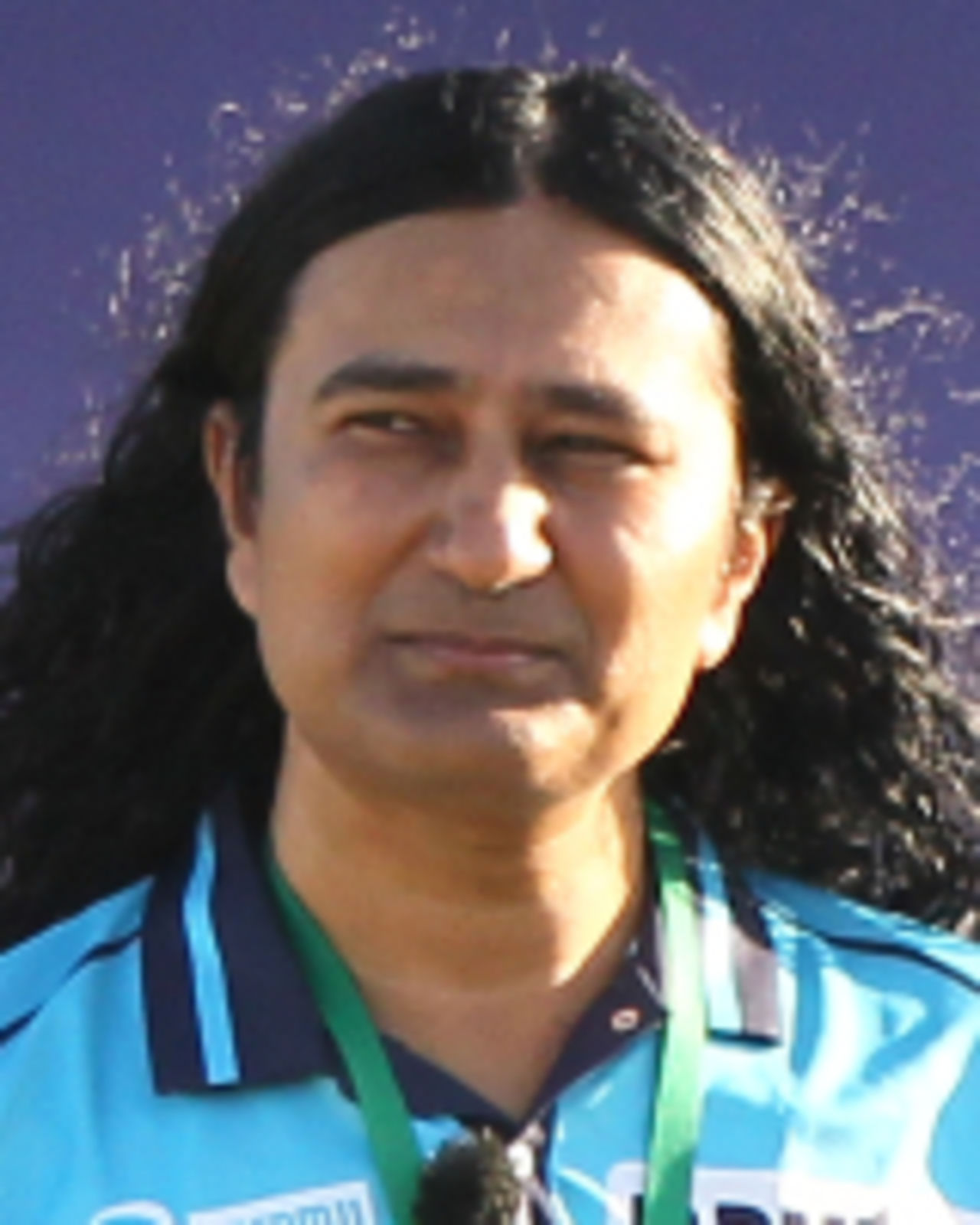 Pashchim Pathak before the start of the Chennai Super Kings vs the Rajasthan Royals game, Chennai Super Kings vs Rajasthan Royals, IPL 2020, Abu Dhabi, October 19, 2020