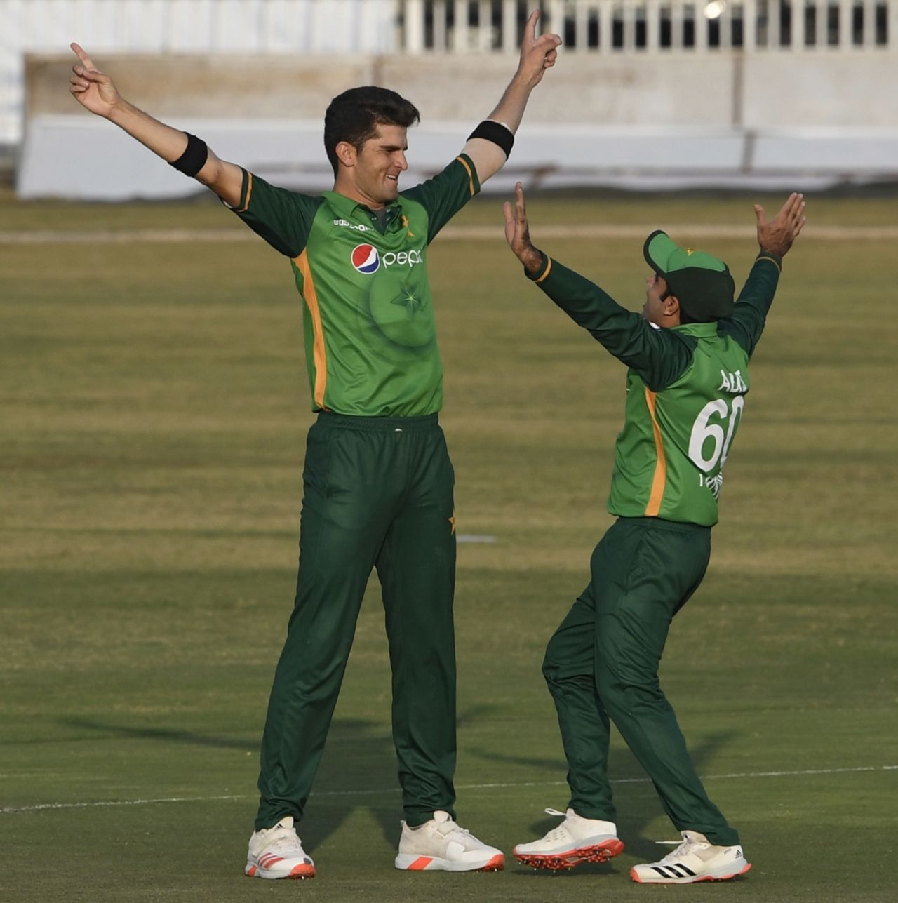 Shaheen Afridi struck in the first over of the chase, Pakistan vs Zimbabwe, 1st ODI, Rawalpindi, October 30, 2020