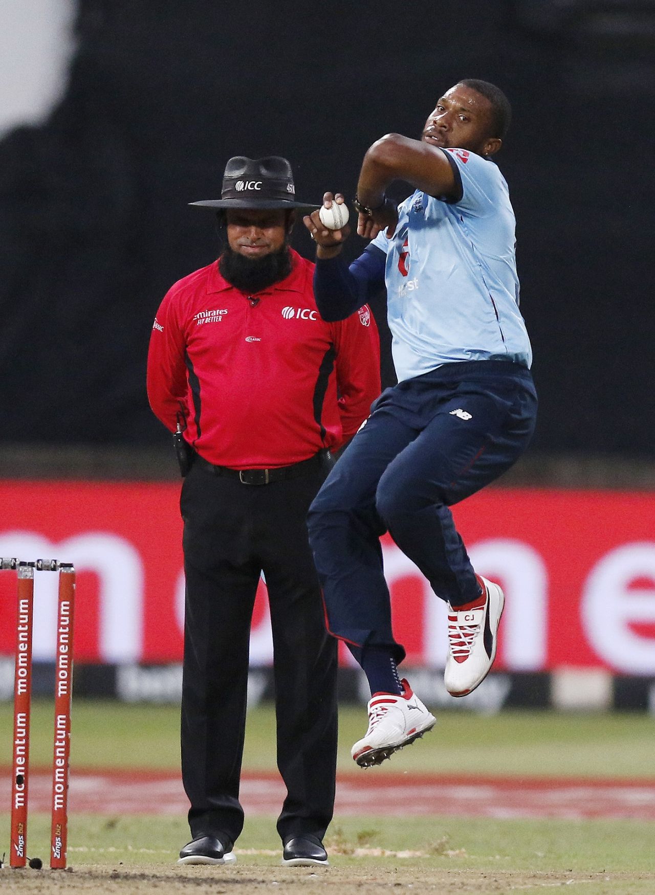 Aleem Dar has officiated in 387 international matches so far, the most by any umpire