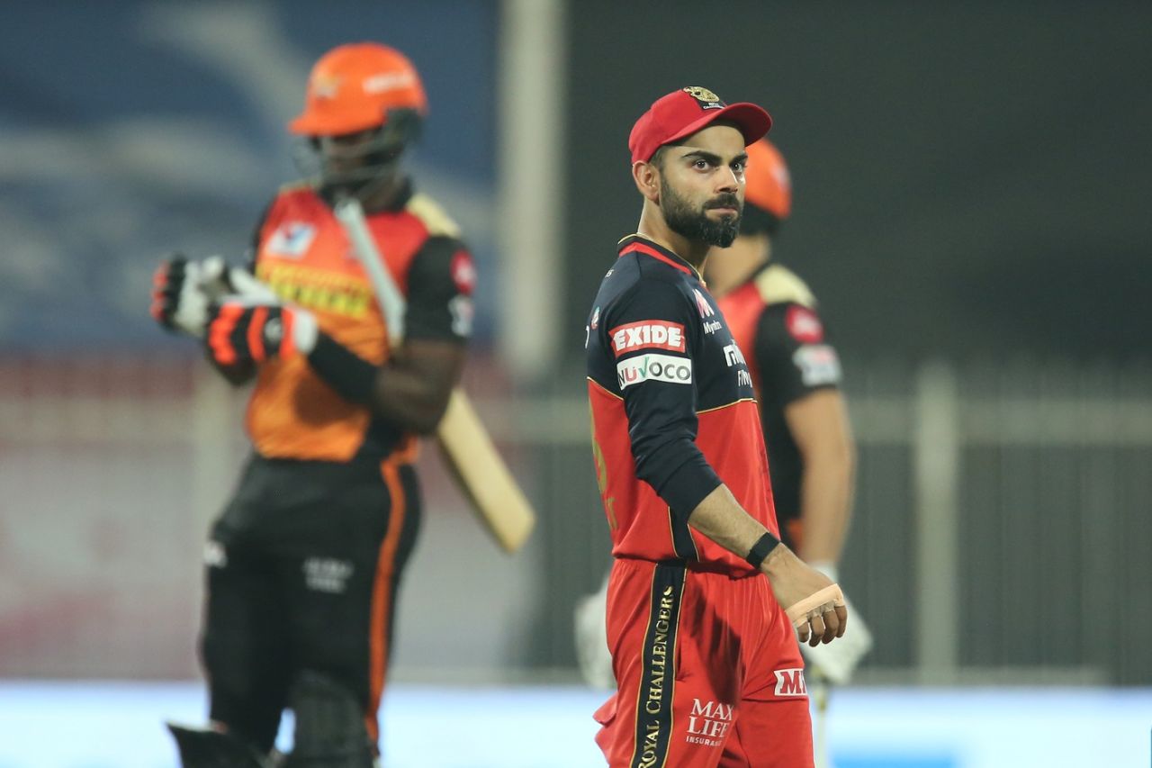 Virat Kohli and his men have some work to do ahead of the playoffs, Royal Challengers Bangalore vs Sunrisers Hyderabad, IPL 2020, Sharjah, October 31, 2020