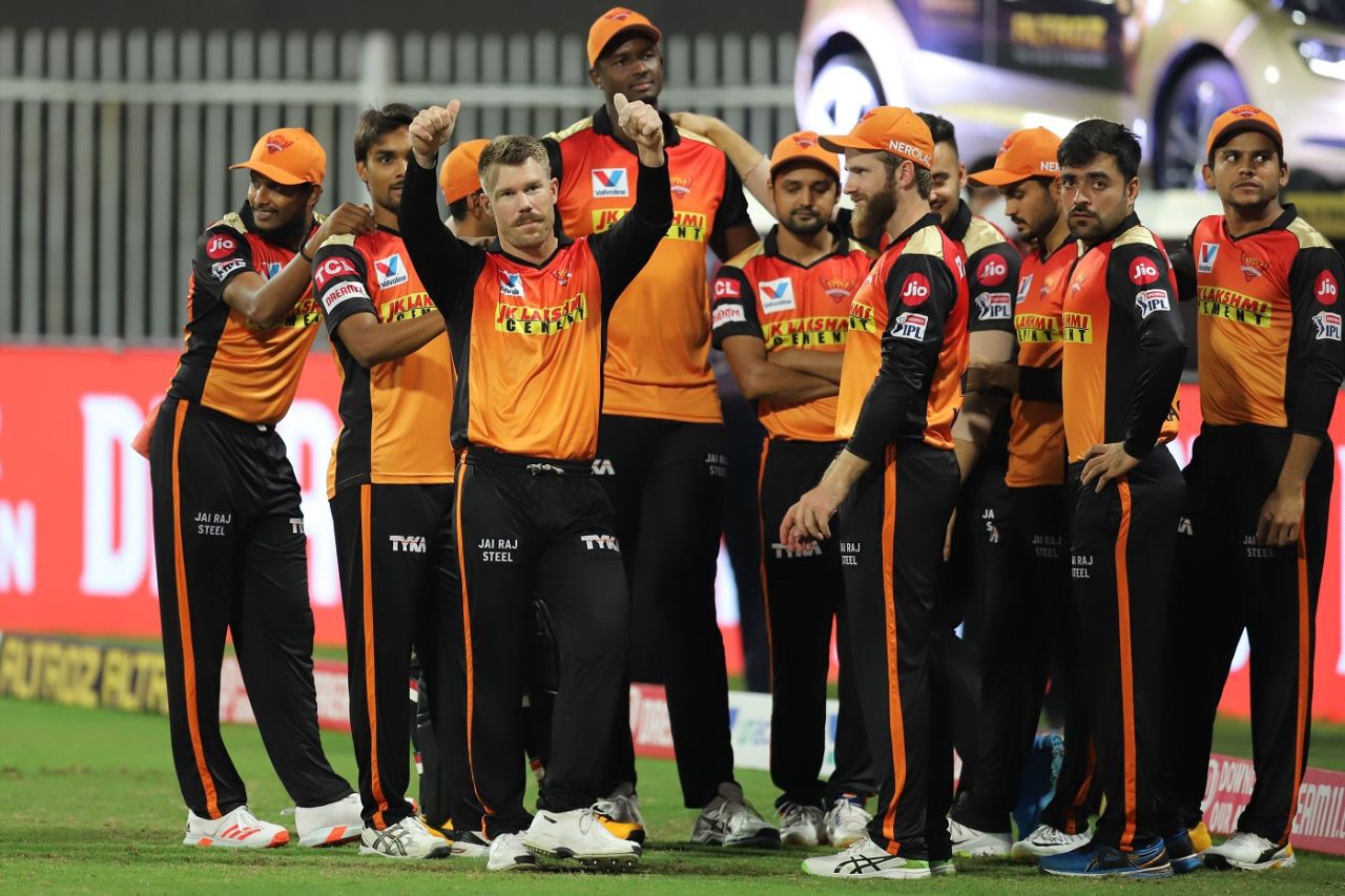 All's well that ends well - in the league stage for SRH anyway, Sunrisers Hyderabad vs Mumbai Indians, IPL 2020, Sharjah, November 3, 2020