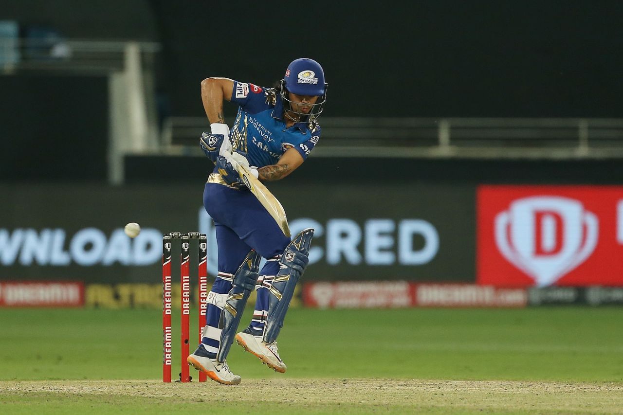 Ishan Kishan works one off his pads, Mumbai Indians vs Delhi Capitals, IPL 2020 Qualifier 1, Dubai, November 5, 2020