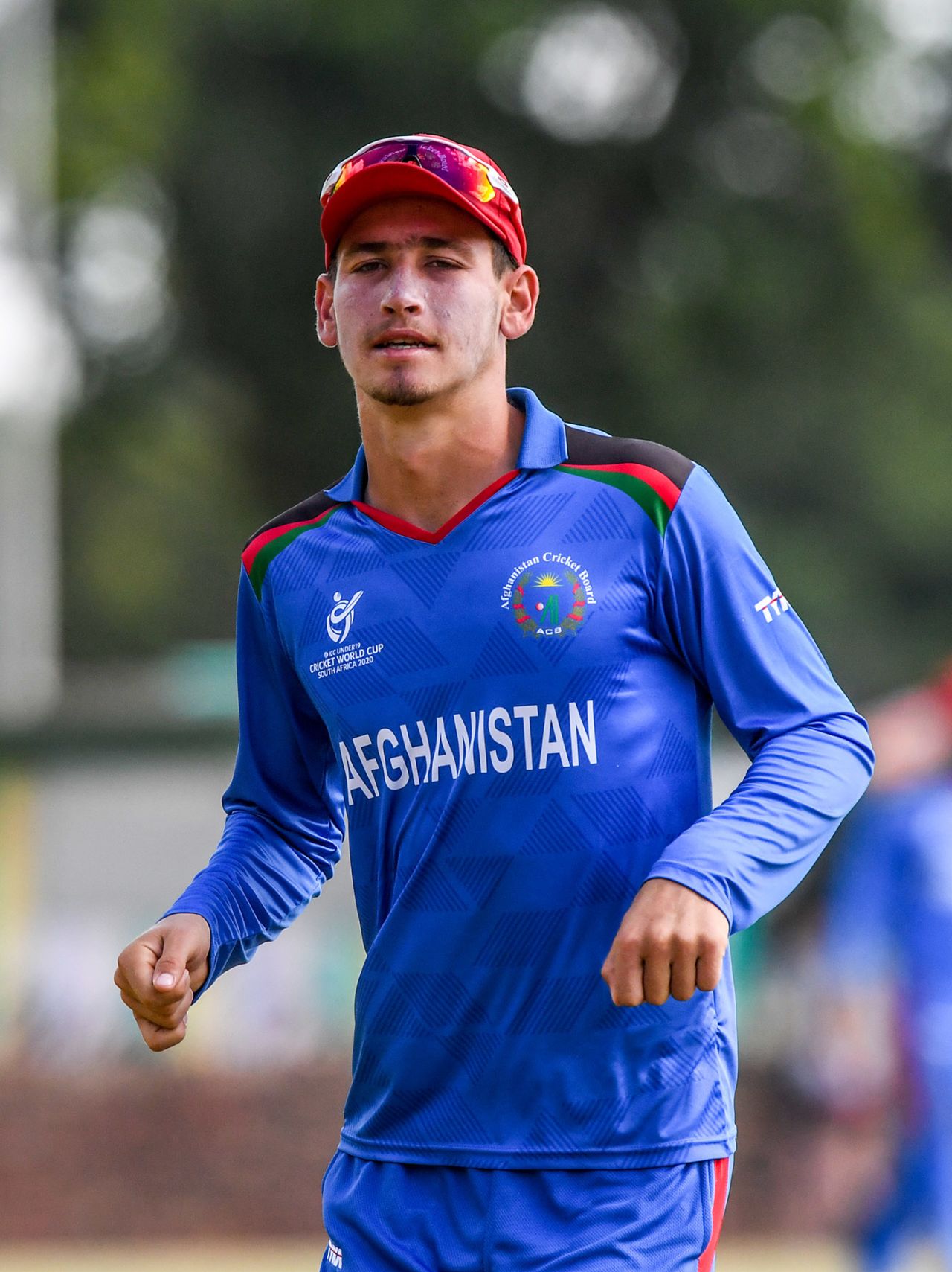 Noor Ahmad of Afghanistan during the ICC U19 Cricket World Cup, Potchefstroom, January 22, 2020