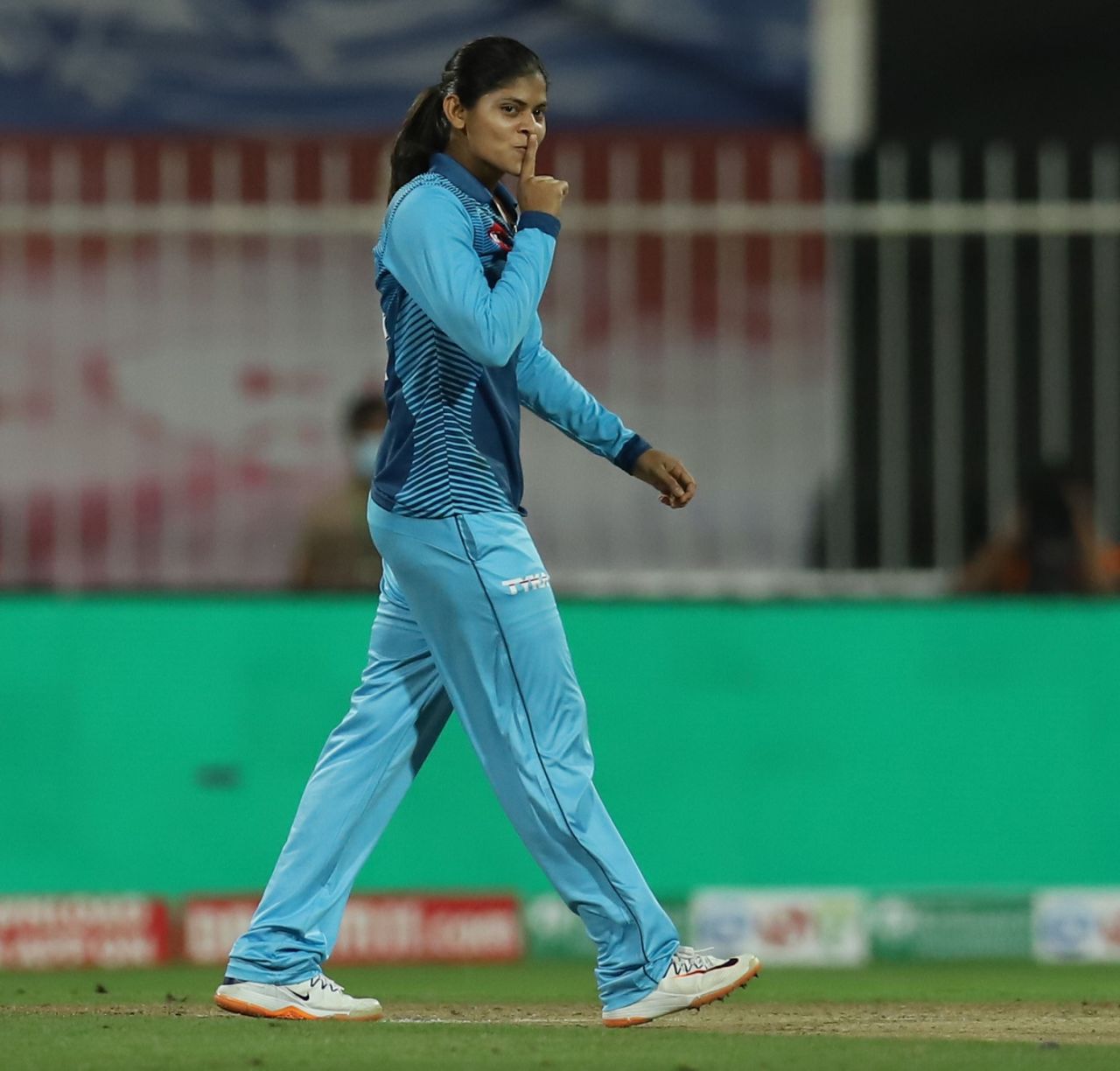 Radha Yadav stunned the Trailblazers into silence with a five-for, Trailblazers vs Supernovas, Women's T20 Challenge 2020 final, Sharjah, November 9, 2020